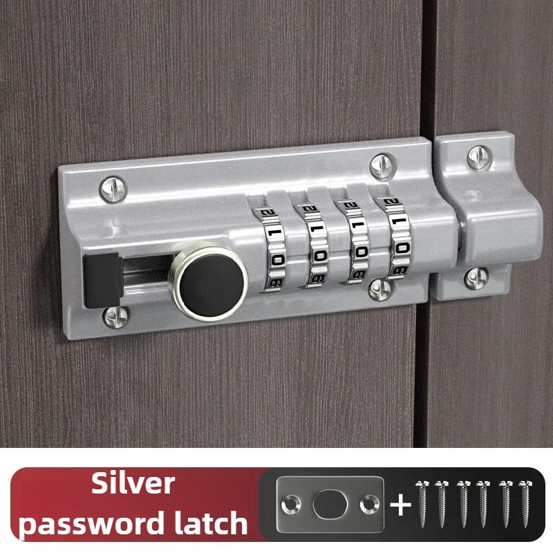 Safety zinc alloy anti-theft bolt machinery 4 sets of digital combination code lock wooden door storage cabinet tongue cam lock