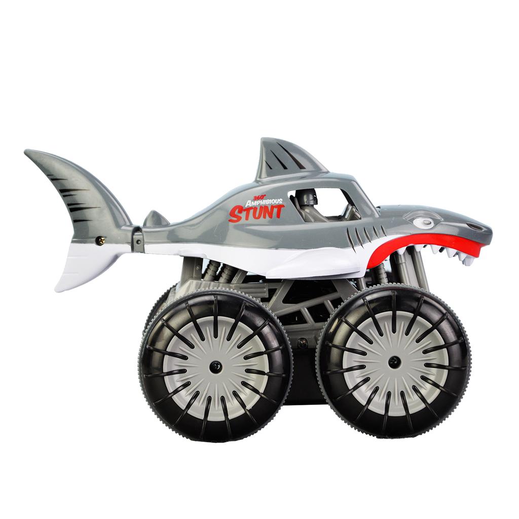 RC Stunt Car Amphibious RC Car for Kids 2 In 1 RC Boat 2.4GHz 360 Degrees  Rotate All Terrains Xmas