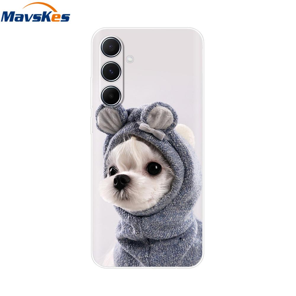 Clear Silicon Case For Samsung Galaxy M54 5G Case SM-M546B Soft Phone Cover For Samsung M54 GalaxyM54 M 54 Protective Shell Para