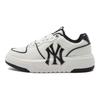 MLB Chunky Liner Slip Resistant Low top Skateboard Shoes Unisex Black White 3ASXCA12N-50WHS(Team113-BOX)