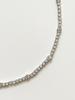 Elyona Lumière Tennis Chain Necklace (Gold/Rhodium)