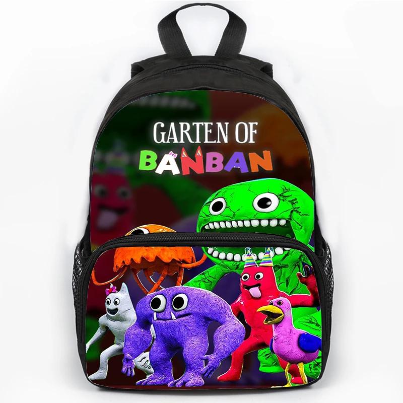 Zaino Scolastico Stampato Garten of BanBan da 16 Pollici per Ragazzi, Borsa di Grande Capacità per Viaggio, Sport, Portatile, Zaini Scolastici per Studenti, Zaino per Libri per Bambini