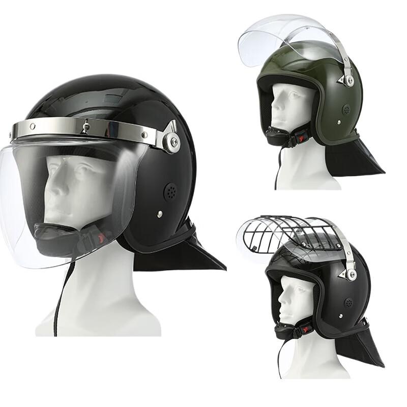 Junmo Thickened German Style Anti-Riot Helmet with Face Shield