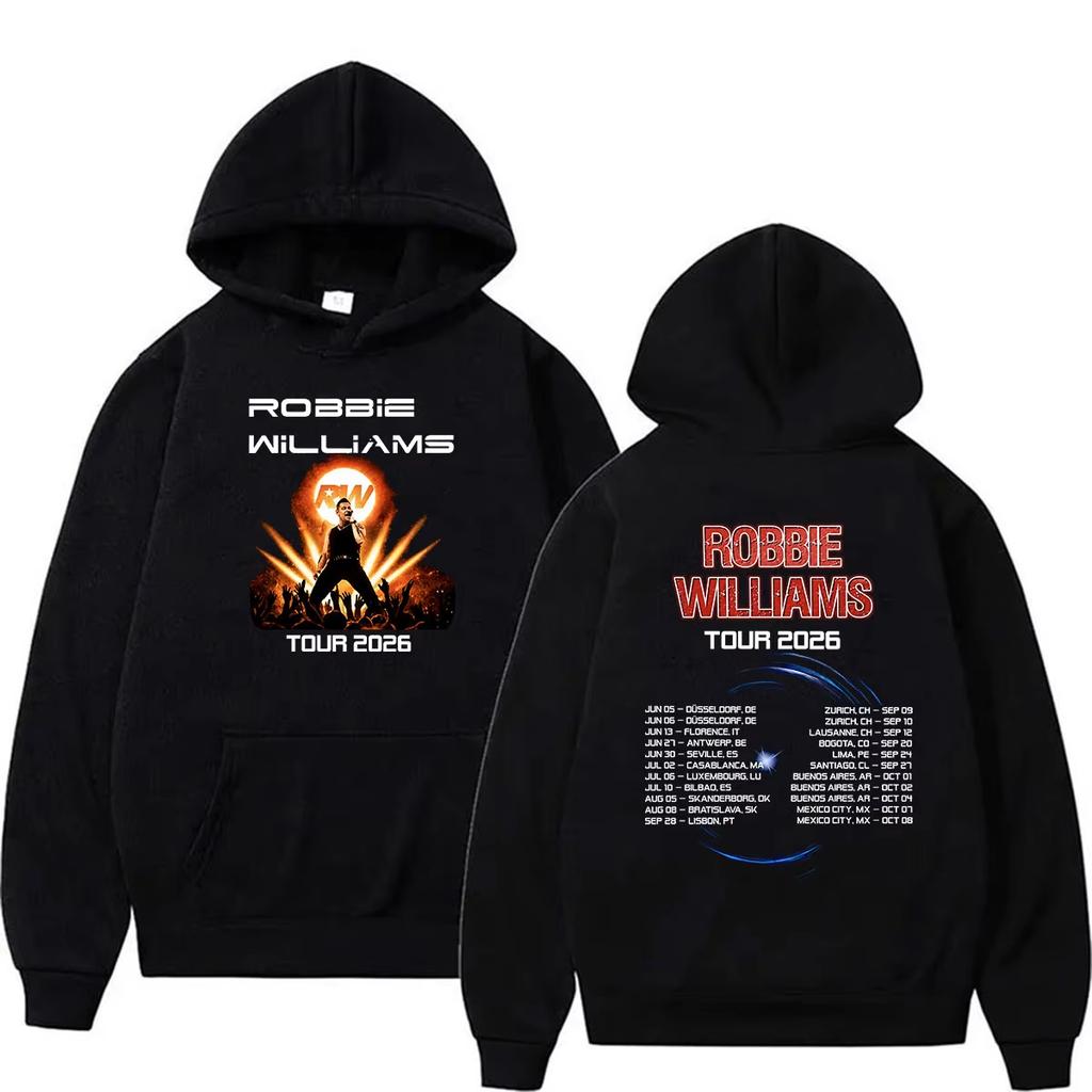 2026 UK Pop Rock Graphic Hoodie Men Women Oversized Sweatshirt Streetwear Pullover Fashion New Arrival Top Men