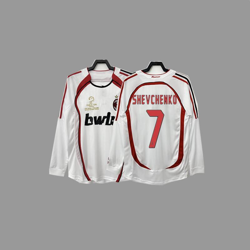 Tricou de fotbal vintage AC Kaka Maldini Ronaldo Ronaldinho tricou tricou de joc antrenament