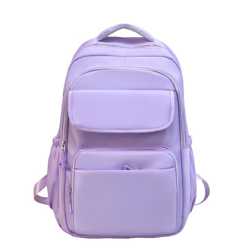 

Women s Travel Backpack Student Schoolbag Men s Large Capacity Backpack фиолетовый