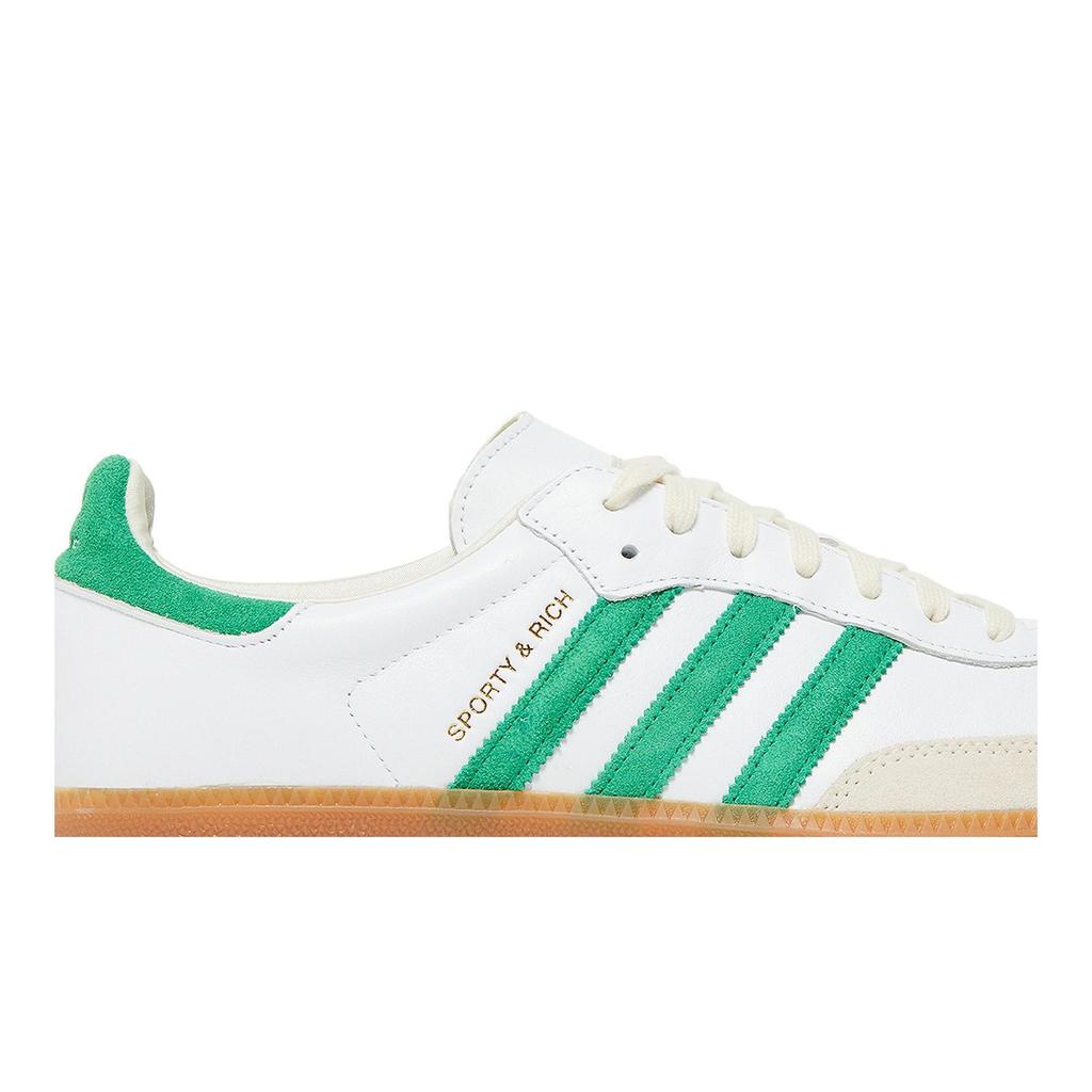 adidas Samba OG 'White Green' (Unisex) Cloud White / Green / Gum German Army Trainers HQ6075