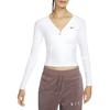 Nike T-shirt damski z rękawem wszywanym SS24 Biały HF1133-100