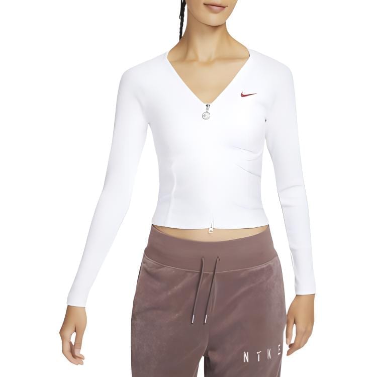 Nike SS24 Set in Sleeve T Shirt Women's White HF1133-100
