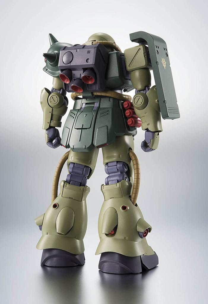 TAMASHII NATIONS ROBOT Spirits Mobile Suit Gundam 0080 War in the Pocket Zaku II Kai Figura móvil pintada de 125 mm [SIDE MS] MS-06FZ ver. ANIMO