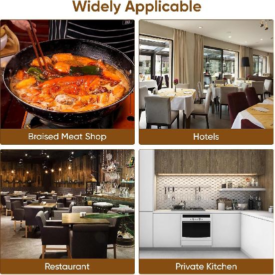 Hemoton Edelstahl Gewürzsieb Teekugel Filter Suppengewürze Trennkorb Loser Teefilter für Zuhause Restaurant Küche (6.3