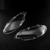 2pcs Car Headlight Lens Covers for BMW E71 X6 2008-2014 Transparent Lens Car Replacement Accessories