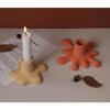 2Pcs Water Drop Candle Holder Silicone Mold for DIY Gypsum Tabletop Candlestick