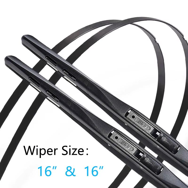 Car Wiper Blades For Jeep Wrangler TJ 1997~2006 2005 2004 2003 2002 2001 Window Windshield Front Wiper Cleaning Car Accessories
