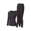 Mens Womens Cotton Thermal Underwear Set Fleece Lined Warm Base Layer Top Bottom Winter