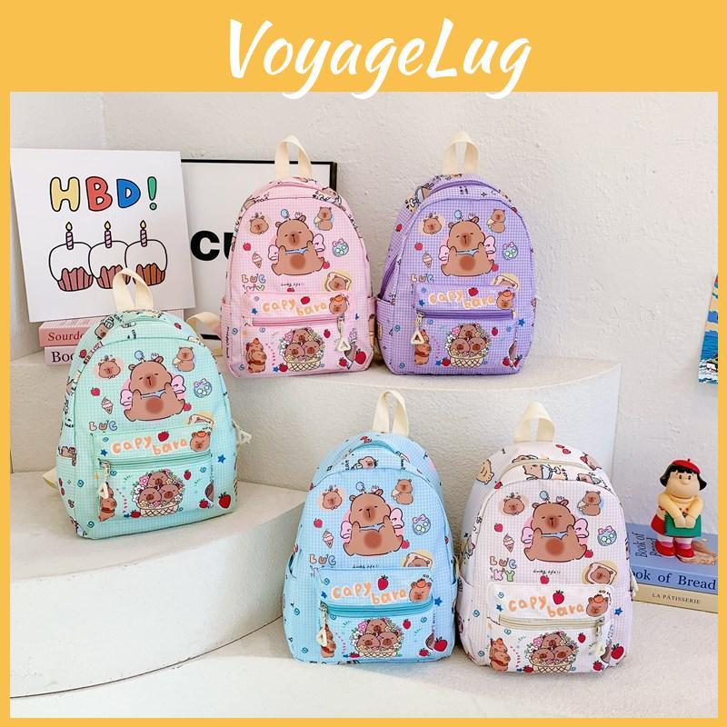 Themed Capybara Lovely Backpack For Toddlers Stylish And Functional School Bag Travel