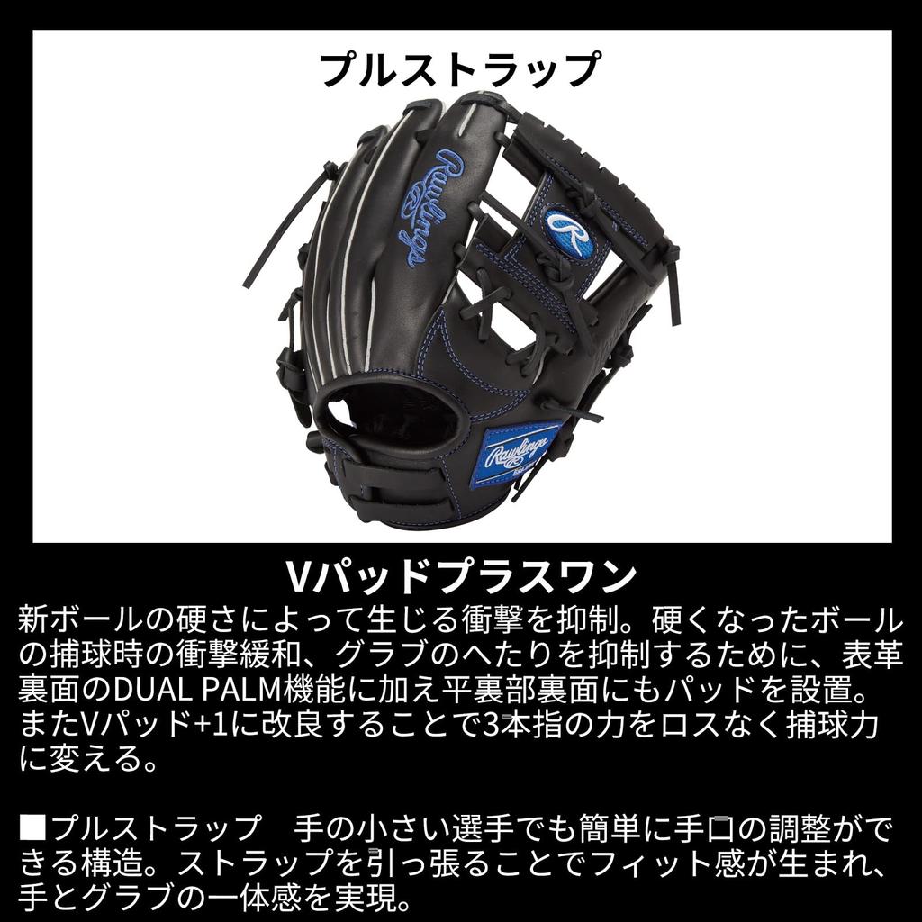 Rawlings Junior HYPER TECH R9 SERIES Baseball Glove for Size SS Black (All-Around) Kids, (GJ4FR9BFSS), (Left-Handed Throw)