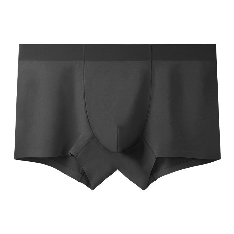 Boxer da Uomo Senza Cuciture Antibatterici in Modal con Grafene 5A - Vita Media Effetto Pelle Nuda