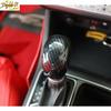 ABS Carbon Fiber Gear Shift Knob Trim Cover Fit For Hyundai Sonata 2015- New