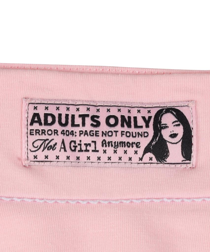 Lara Fox Frill Mini Pants Skirt Pink Bs2Ws002