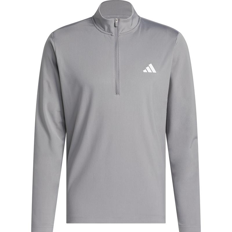 Adidas Lightweight Half-Zip Golf Jacket Men Tops Gray KC5555 S