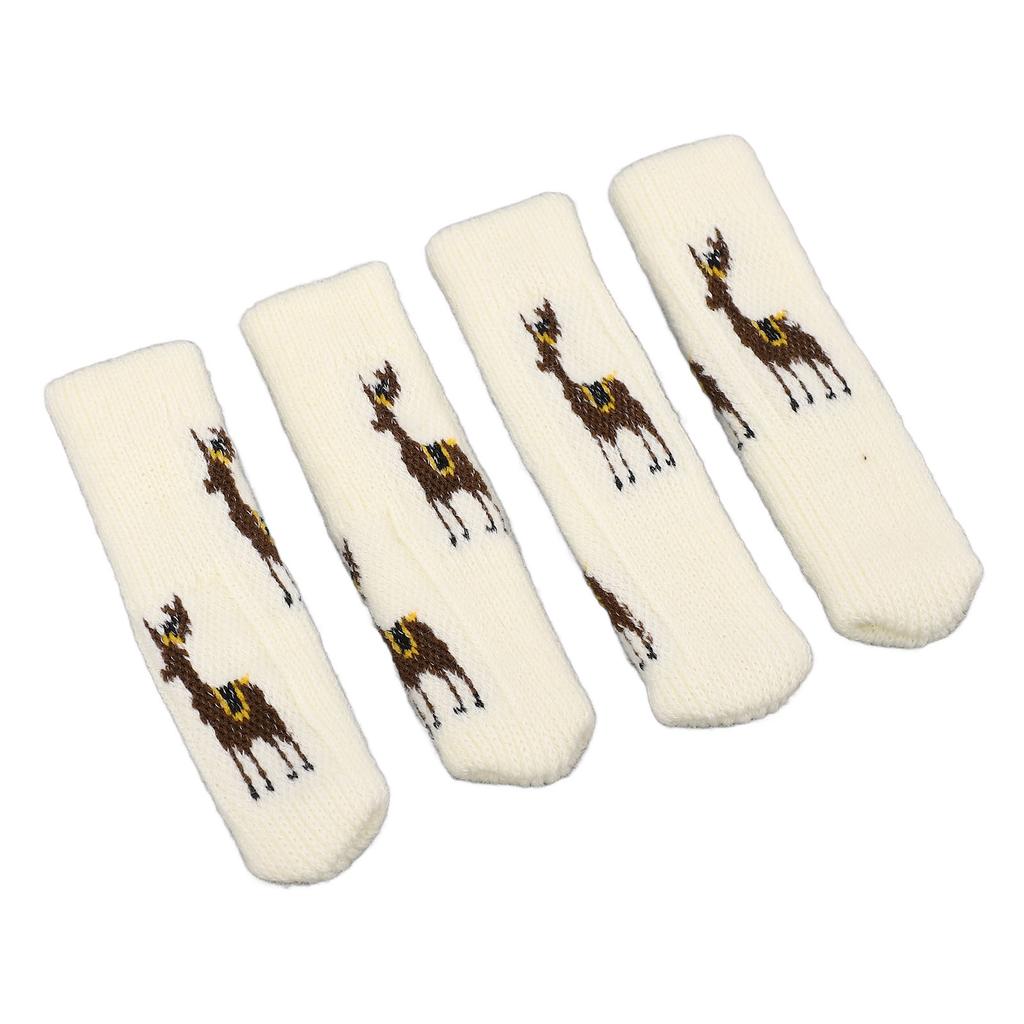 20 Stück Stuhlbein Bodenschutzmöbel Socken Stricken Doppelte Verdickung Elastisch Stuhlbein