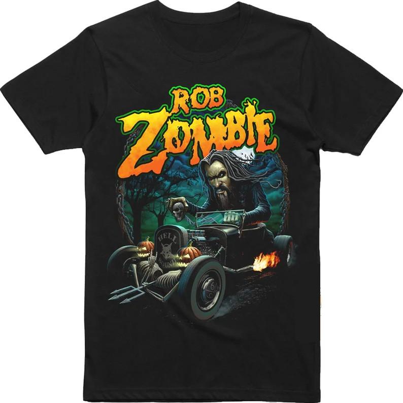 Rob Zombie T-shirt, Freaks On Parade Tour 2023 LI294 Unisex T-Shirt S