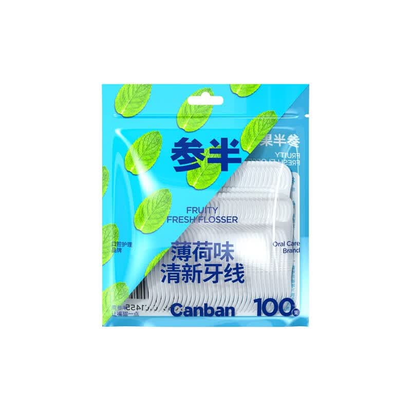 SEMIPAIR Mint Dental Floss Picks