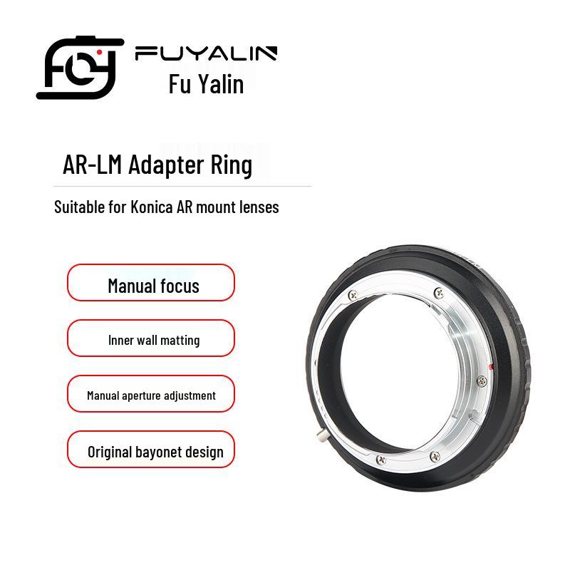 AR-LM Lens Adapter for KONICA AR Lenses To Leica M Bodies.