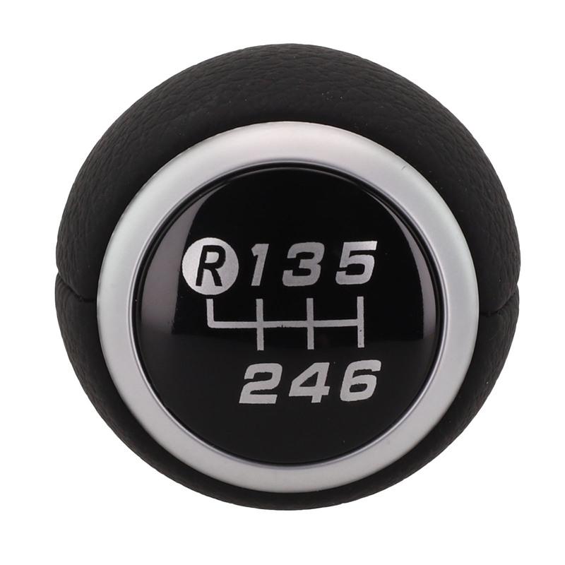 Vehicle Replacement Part Black Black Gear Shift Knob Plastic Gear Shift Knob Plastic Material Direct Replacement