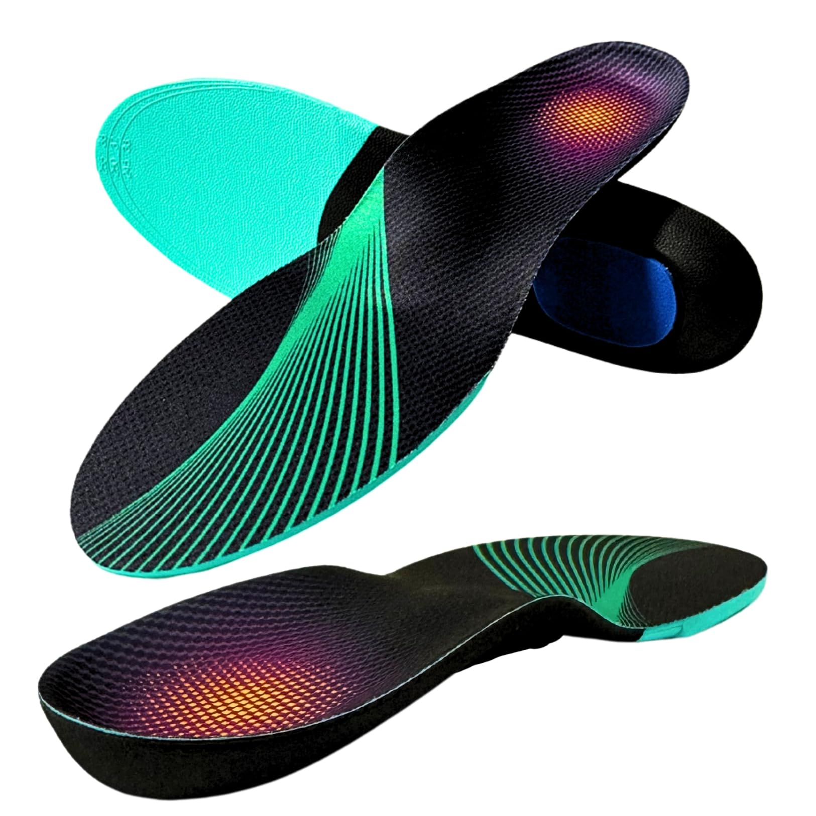 

Стельки Rela Kino [Под наблюдением физиотерапевта] Поддержка свода стопы для работы стоя, спорта, упражнений, футбола, ходьбы (25.5-26.5см, Черный, Размер M)