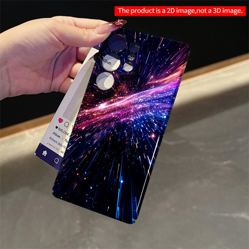 2DFlat Samsung Phone Case Cosmic Light Burst Galaxy Phone Case Applicable To Galaxy S22 S23 S24 S25ULTRA S26 A12 A13 A14 A15 A16