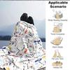 1Pc Cute Koala Winter Flannel Fleece Blanket Soft Warm Throw Blanket For Sofa Bed Couch Home Decor Travel Nap Blanket Xmas Gift Q128