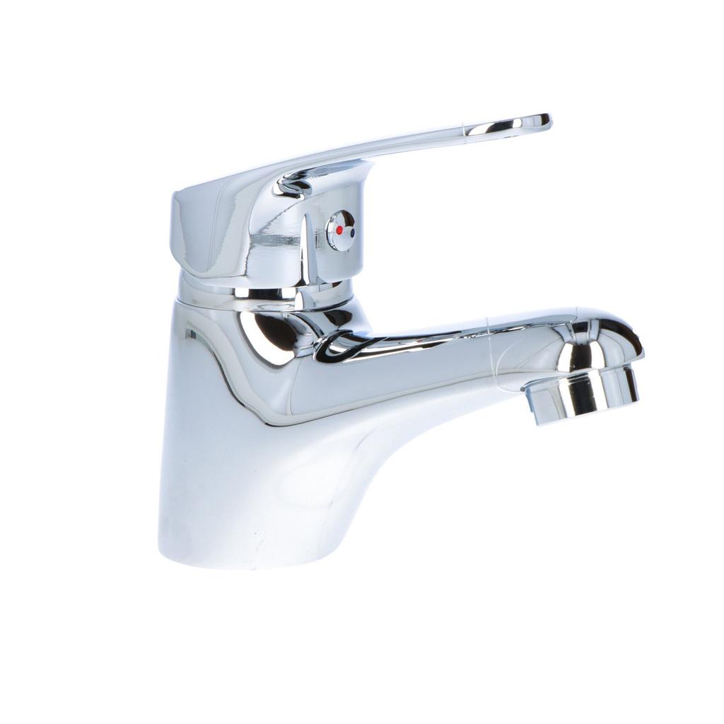 Smile Washbasin Tap, Freestanding, Chrome