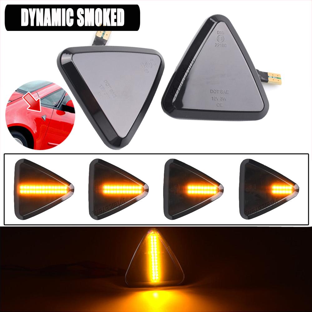 LED Dynamic Blinker Side Marker Fender Turn Signal Light For RENAULT KANGOO II Mod.Bj.2/2008-7/2013