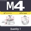 GB6177 Galvanized Hex Flange Nut with Anti-slip Teeth and Washer M4-M20