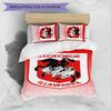 St George Dragon Printed 3PCS Bedding Set Soft Breathable Duvet Cover Pillowcases Set Washable Bedroom Decor Home Gift