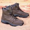 Men Winter Snow Boots Outdoor Male Plush Shoes Thick Sole Sneakers Botines Tenis Keep Warm Fashion Ankle Boots Size 39-48