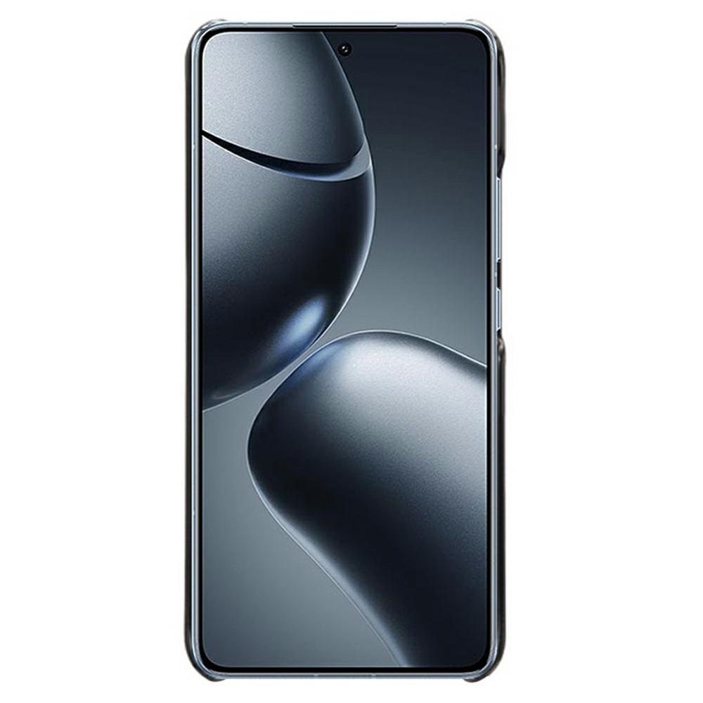 Etui dla Xiaomi 14T Pro Tekstura cielęcej skóry PU Skóra Twarde PC Ochronne Etui na telefon