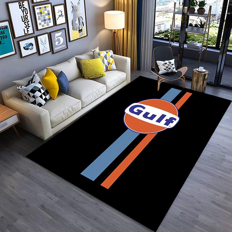 McLaren Gulf Heritage Carpet Suitable for All Seasons Home Decor Room Doormat Protective Pad