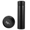 Waterproof Stainless Steel Screen Digital LED Touch Insulation Heat Water Bottle