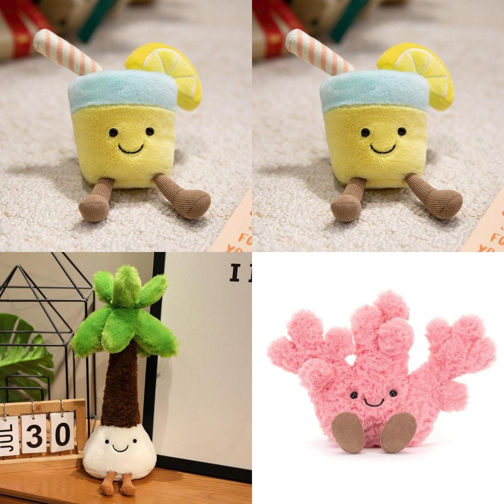 Peluche Succo di Cocco per Bambine Regalo Commovente per San Valentino