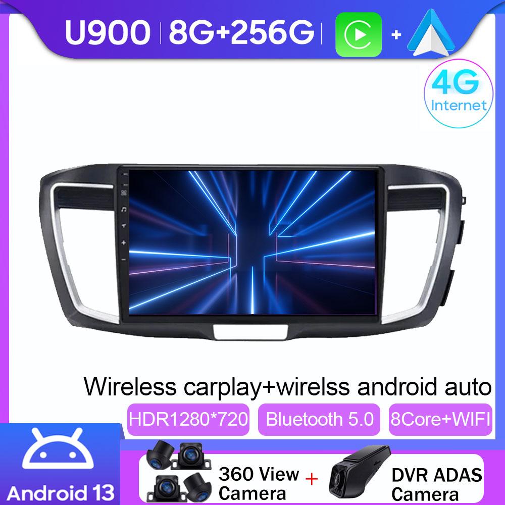 Auto Player Android For Honda Accord 9 CR 2012 - 2018 Head Unit 7862 Carplay Radio Navigation Multimedia Screen Cam Dash WIFI
