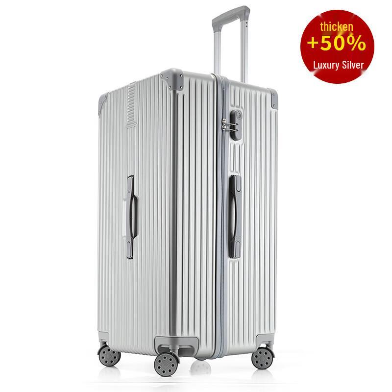 

Vintage Password Lock Rolling Luggage 50 inches