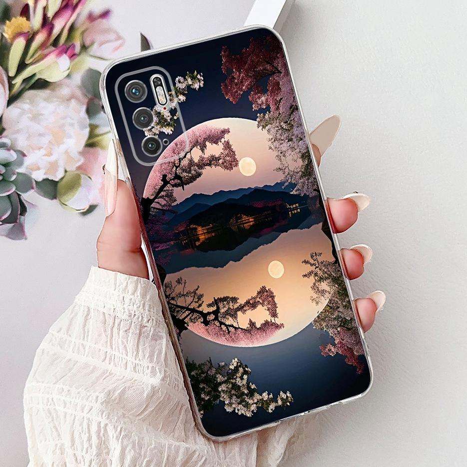 For Xiaomi Redmi Note 10 5G Case Luxury Fashion Painted Cover Soft Slim Protective Shell For Redmi Note 10T Note10 5G Phone Case