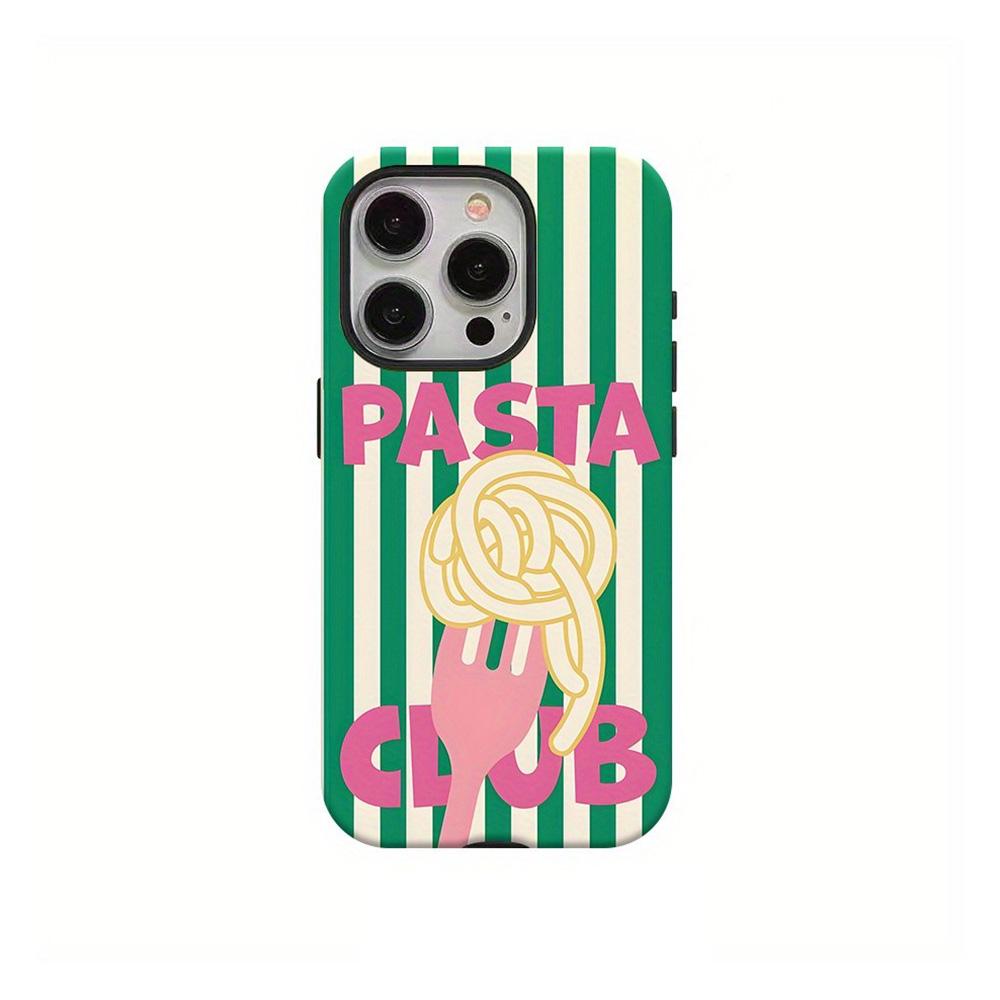 Luxury Clmj Fashion Red Leather Print Pattern Phone Case for iPhone 17 16 15 14 13 12 11 X Air Pro Max Plus Double-layer Cover