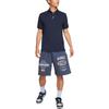 Nike Polo Shirts Men's Blue Polo Collar Moderate Straight Fit DB3264-451