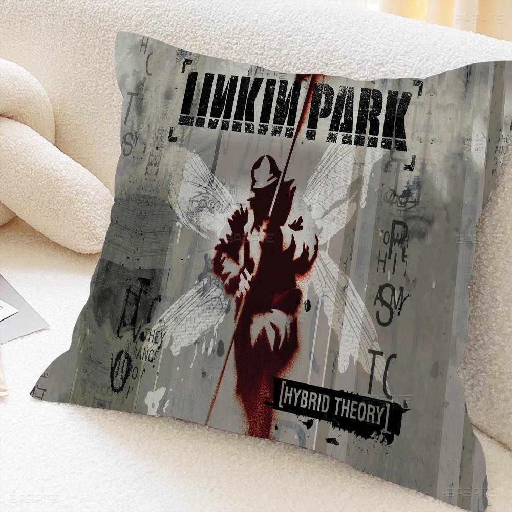 Band L-Linkin Cool P-park Cushion Cover Inches Farmhouse Decor Home Throw Pillow Covers for Couch Decorations