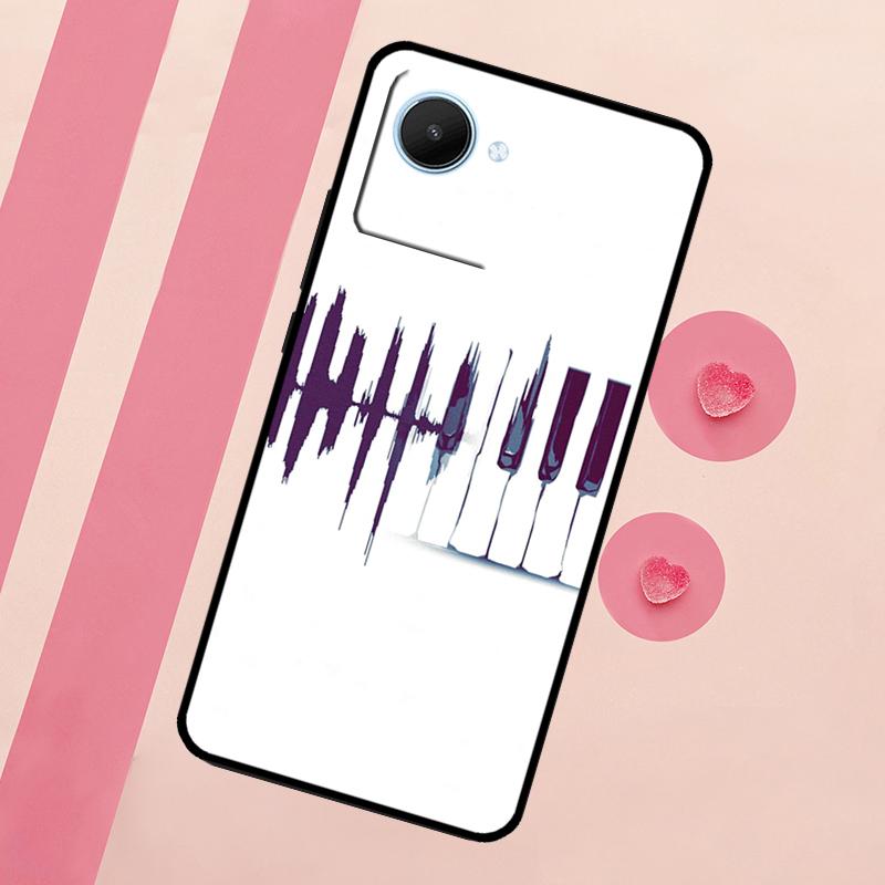 Minimalist Music Lover For Realme 10 11 12 13 14 Pro Plus C55 C71 C75 C67 C63 C61 C53 C35 C65 GT6 GT7 15 Pro Case