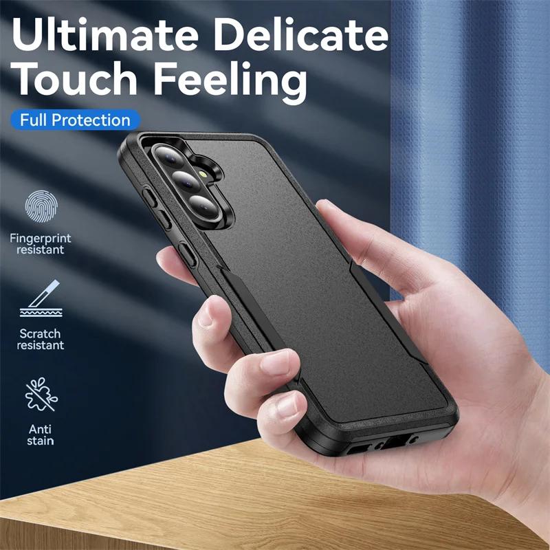 Military Grade Shockproof Case For Samsung Galaxy A06 A16 A26 A36 A56 5G Heavy Duty Armor Protect Cover Full Body Rugged Bumper